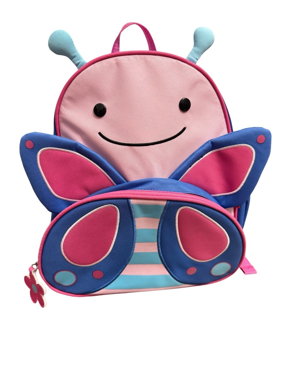 Skip Hop Zoo Butterfly Backpack Little Kid Girls Pink Blue / ages 3+
